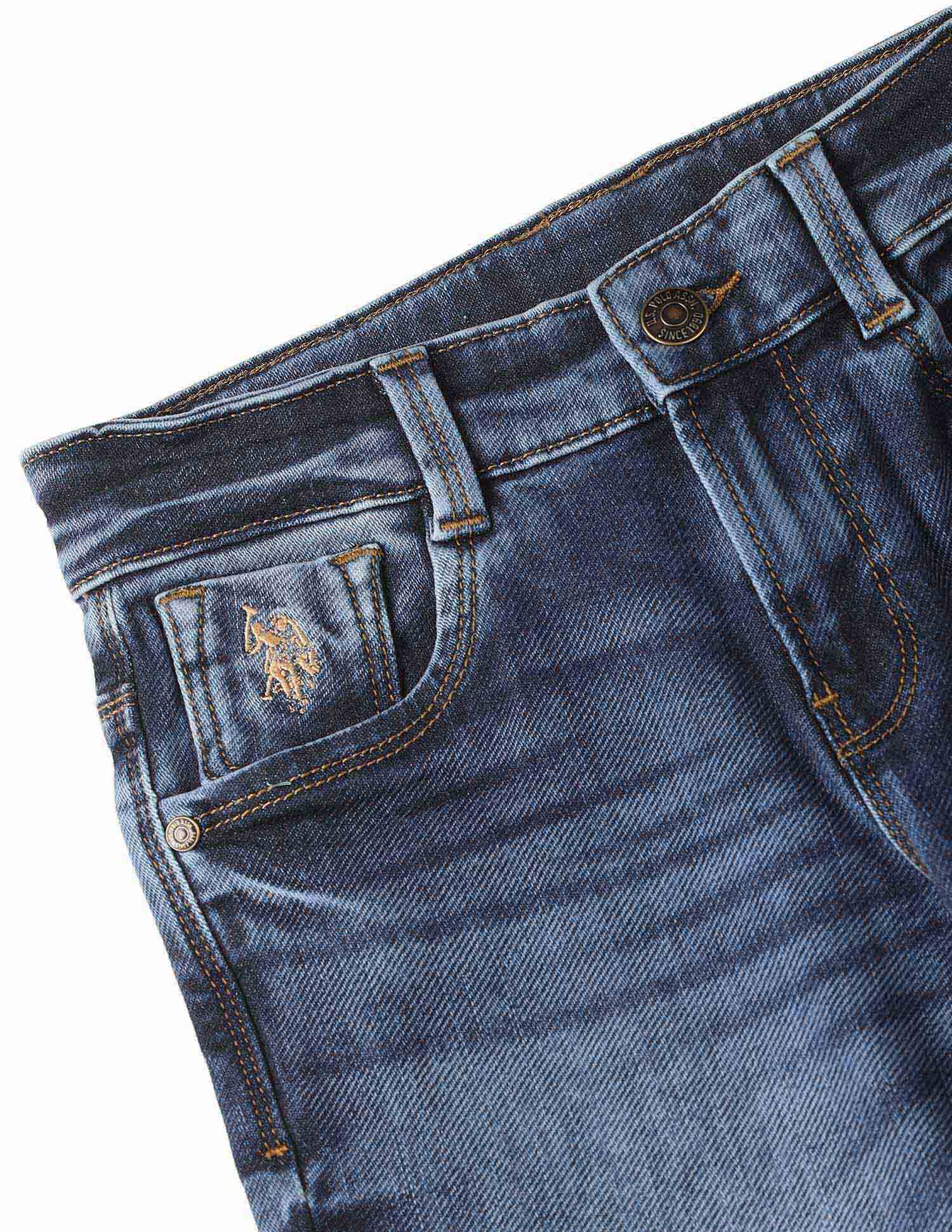 U.S.POLO KIDS BOYS JEANS UKJEN582