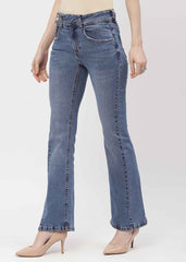 Madame Ladies Western Jeans M4Sc24207 386 Dark Blue