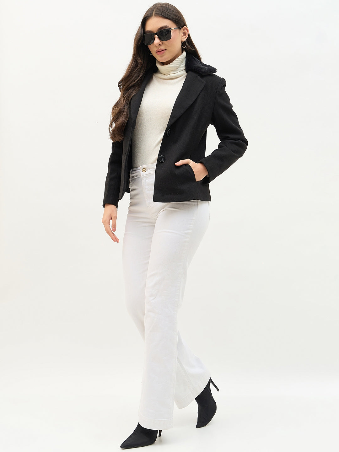 Madame Ladies Western Short Coat M5W20535 002 Black