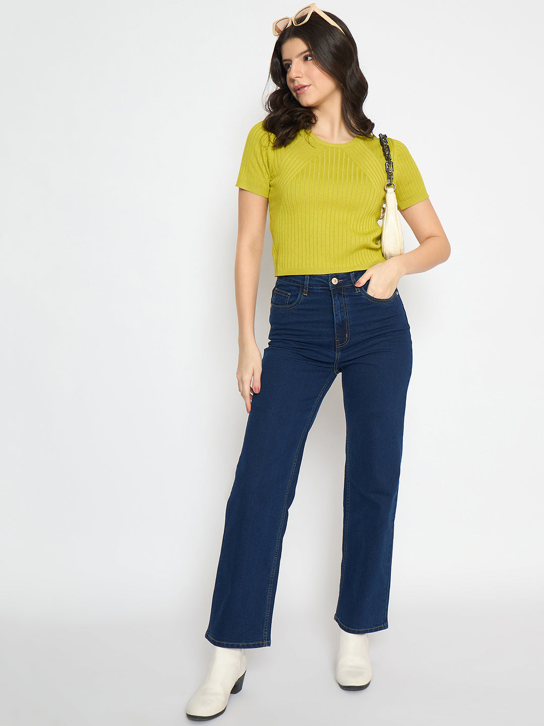 Madame Ladies Western Jeans M5S24121 386 Dark Blue