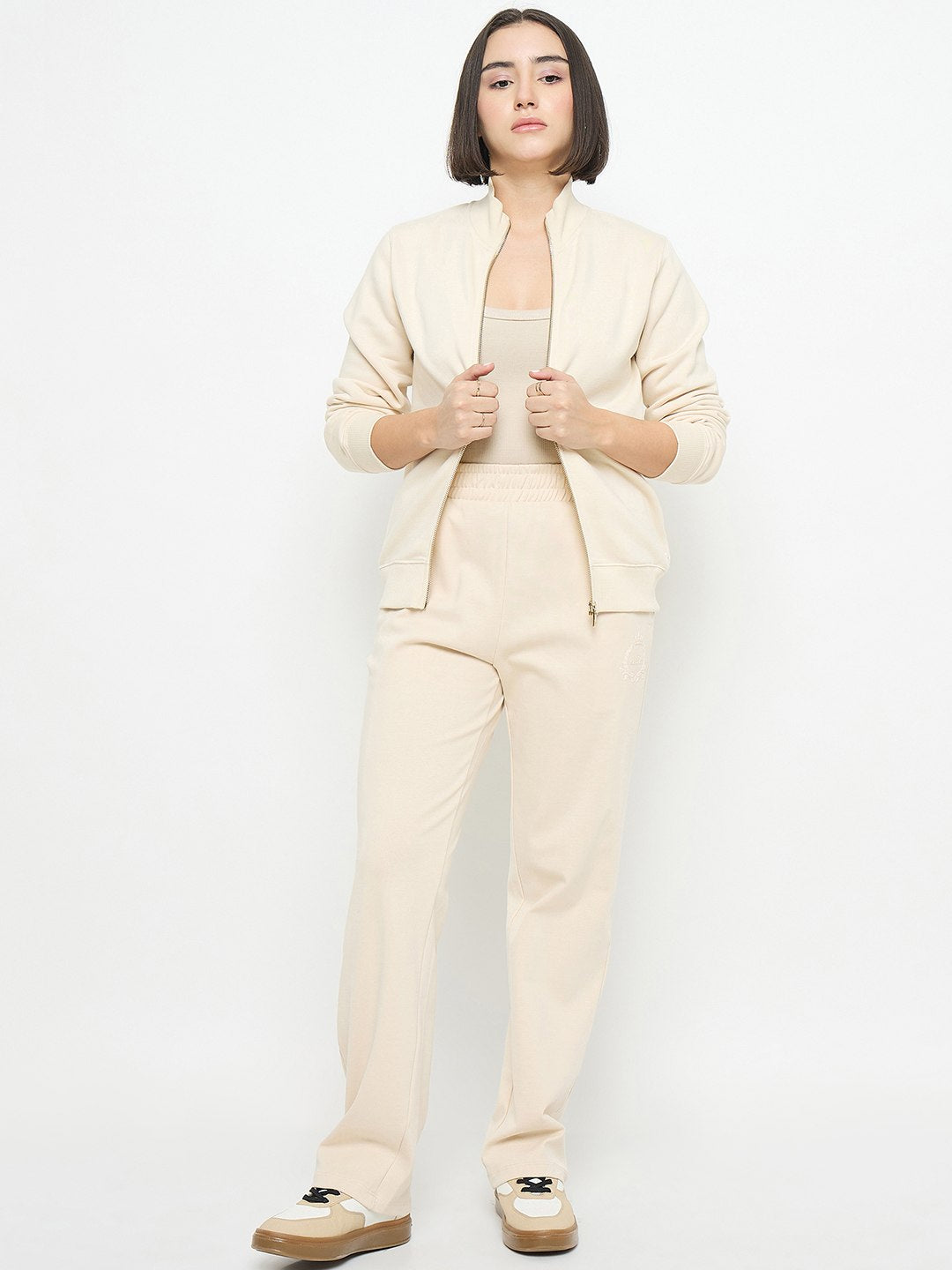 Madame Ladies Western Sweat Shirt M5W22001 041 Cream