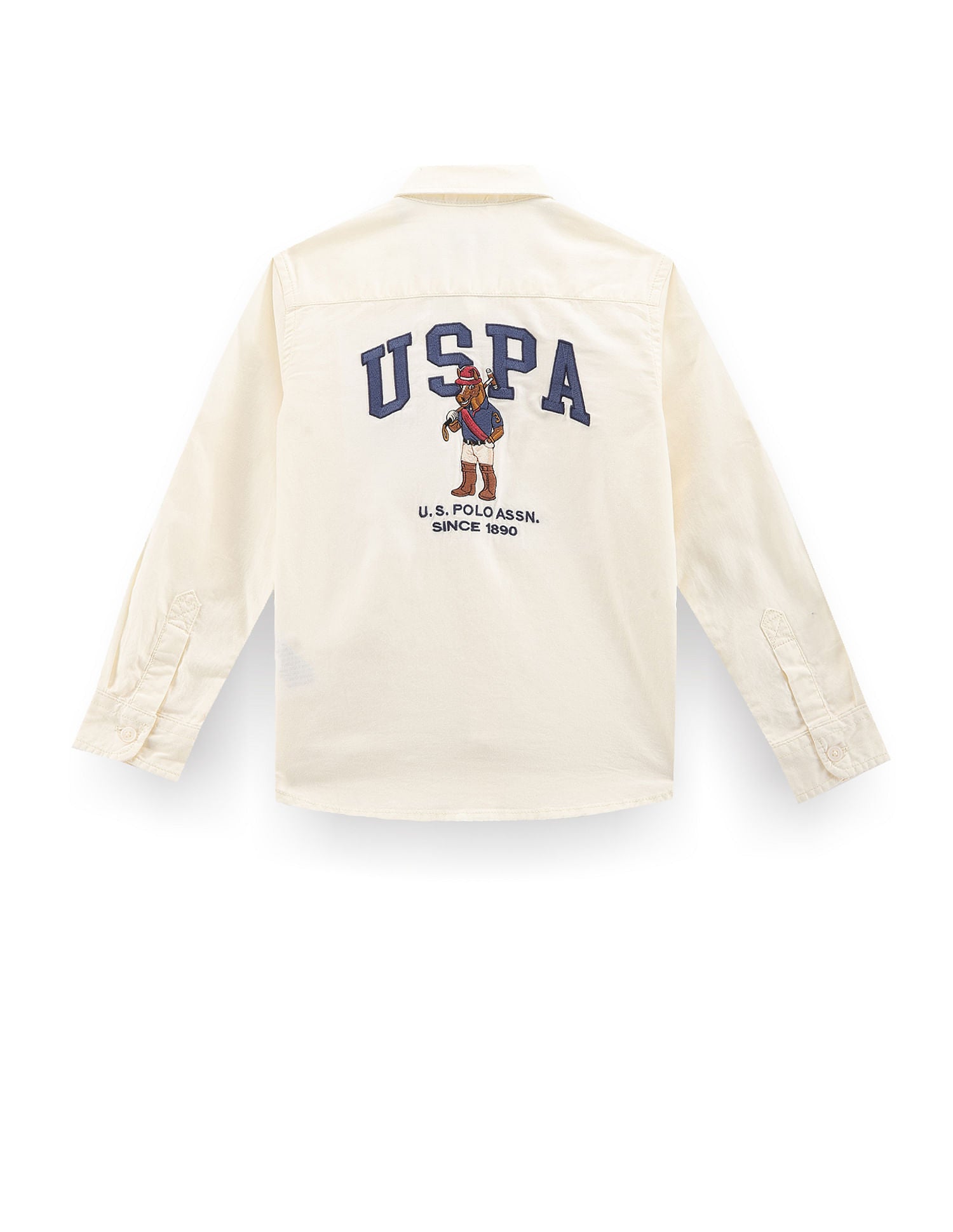 U.S.POLO KIDS BOYS SHIRT F/S UKSHT0668