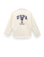 U.S.POLO KIDS BOYS SHIRT F/S UKSHT0668