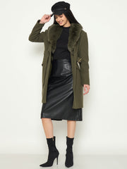 Madame Ladies Western Long Coat M5W20132 29 Olive