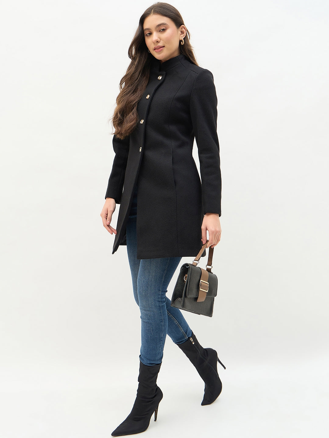 Madame Ladies Western Long Coat M5W20125 002 Black