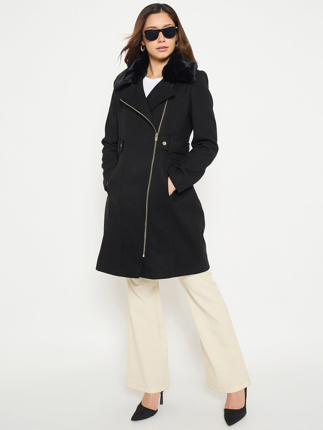 Madame Ladies Western Long Coat M5W20158 002 Black