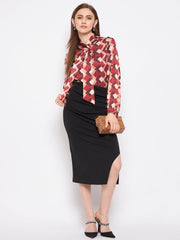 Madame Peach Cut-Out Top