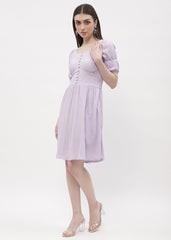 Madame Ladies Western Midi M3S13005 018 Lavender