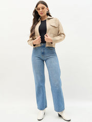 Madame Ladies Western Woolen Top M5W17131 006 Camel