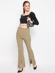 Madame Black Square Neck Top