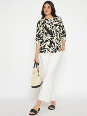 Madame Ladies Western Top F/S M5S18831 002 Black