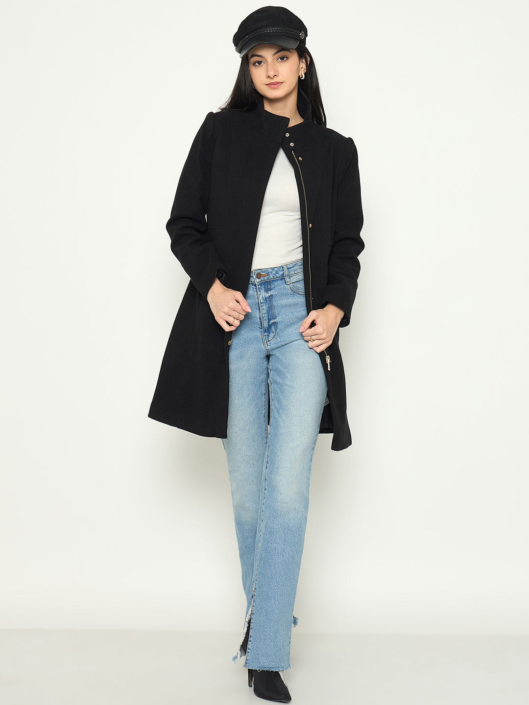 Madame Ladies Western Long Coat M5W20135 002 Black