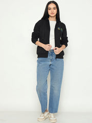Madame Ladies Western Sweat Shirt M5W22345 002 Black