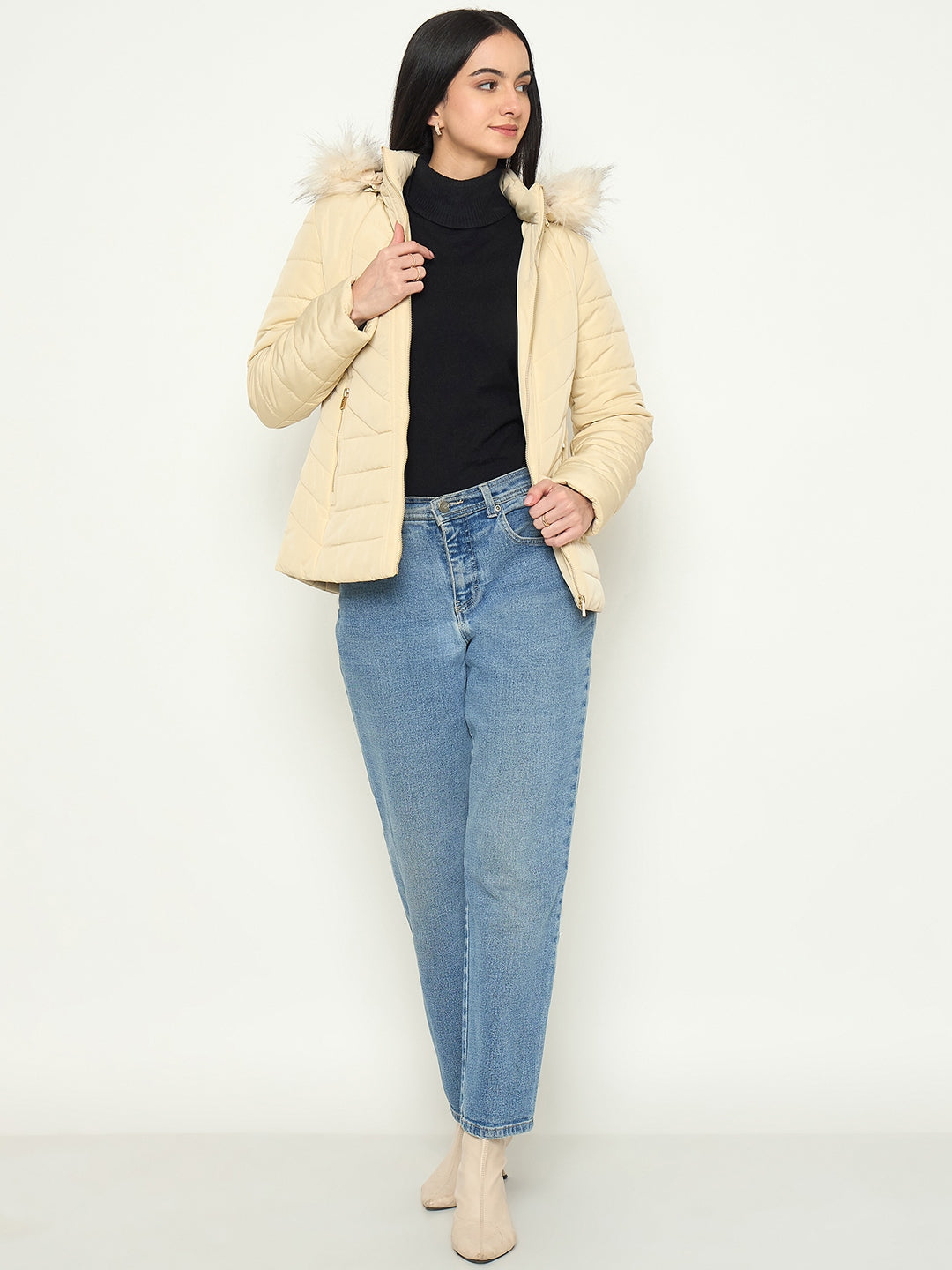 Madame Ladies Western Jacket M5W19038 001 Beige