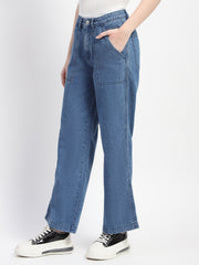 Madame Ladies Western Jeans M3W24305 1281 Mid Blue