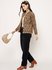 Madame Ladies Western Cardigan M5W70048 004 Brown