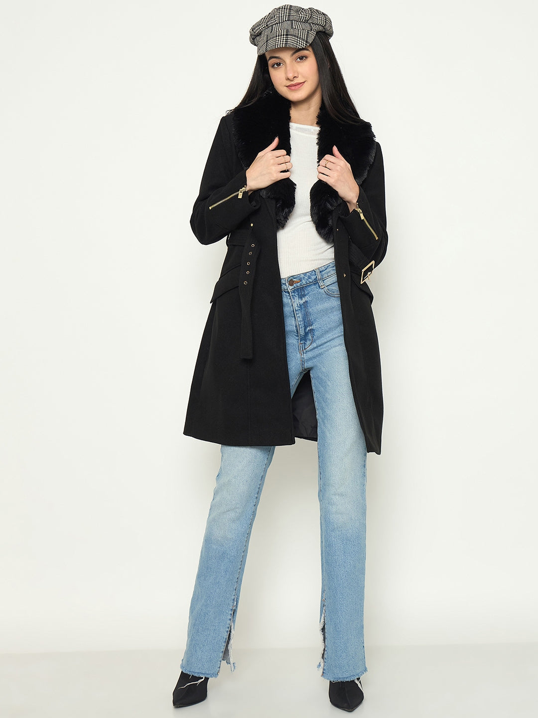 Madame Ladies Western Long Coat M5W20132 002 Black