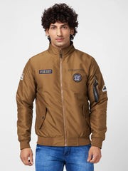 Spykar Mens Jacket F/S Mjkjhw2Bc019 Dk.Khaki