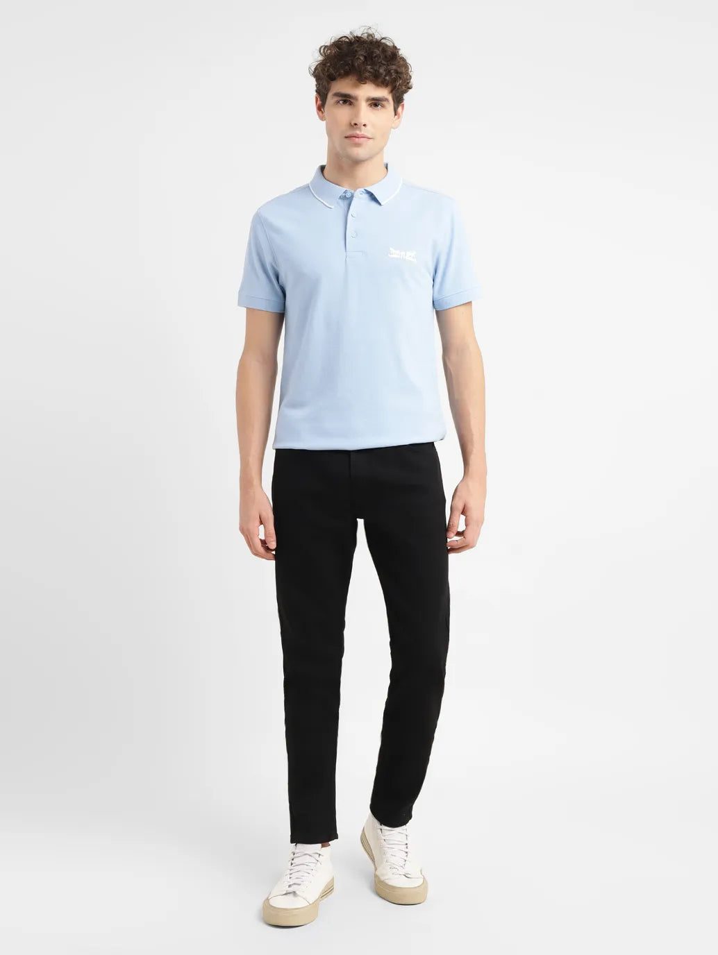 Men'S 512 Black Slim Tapered Fit Mid Rise Jeans