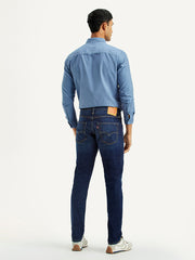 Men'S 512 Dark Indigo Slim Tapered Fit Mid Rise Jeans