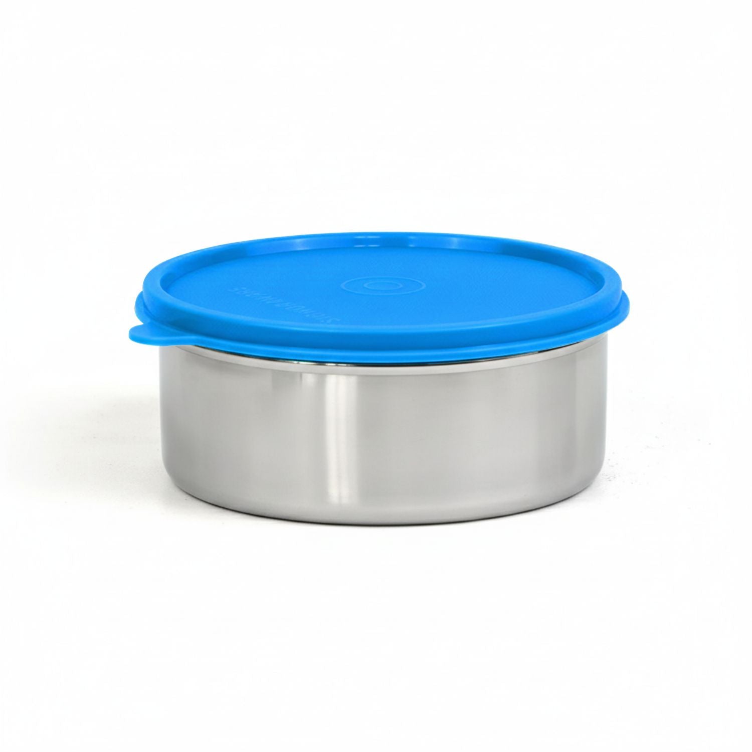 SignoraWare Mini Brunch Stainless Steel Container | Airtight & Leakproof Lid | Microwave & Dishwasher Safe | Compact & Lightweight | Ideal for Office, School, Picnics & Travelling (650ml | EBlue)
