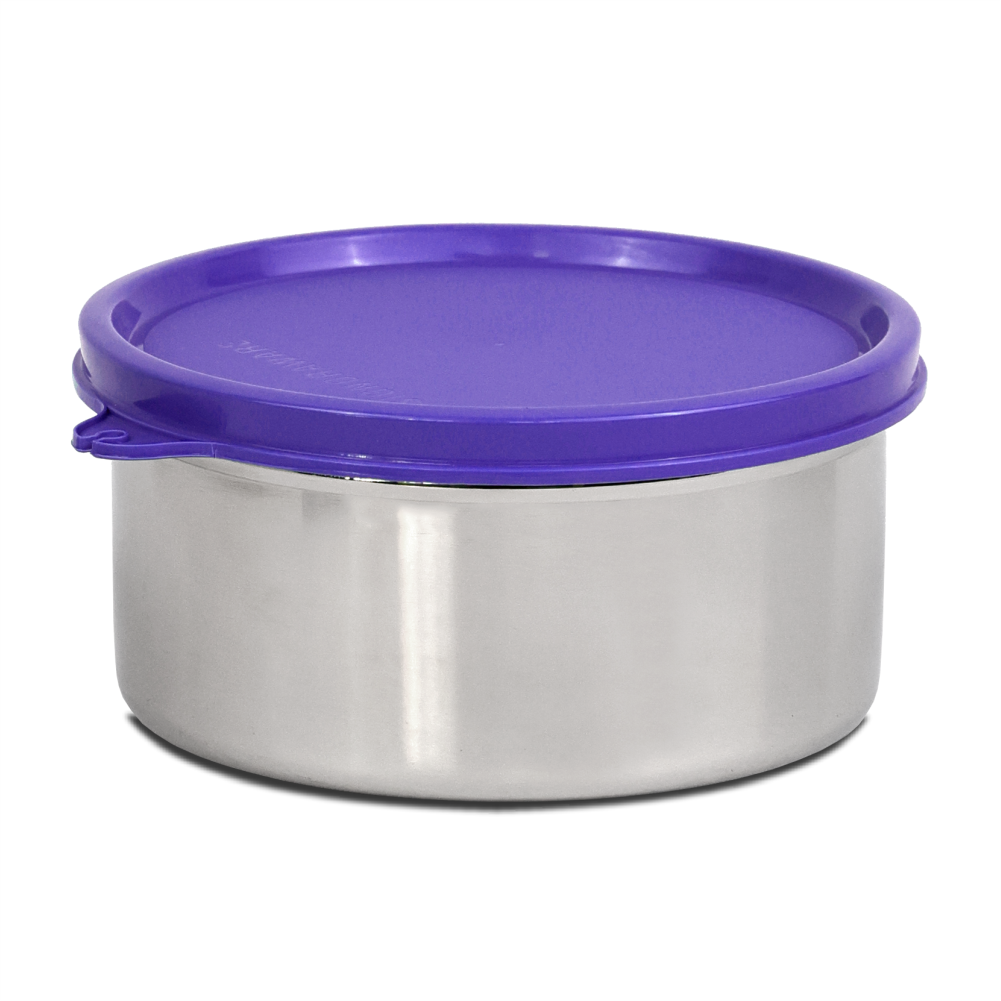 SignoraWare Store Well Stainless Steel Container | Airtight & Leakproof | Microwave Safe | Durable & Compact | Ideal for Carrying Meal, Snacks & Salads | Best for Office & Outdoors (800ml | EBlue)