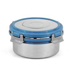 Lock N Store Steel Container Round With Steel Lid 450Ml