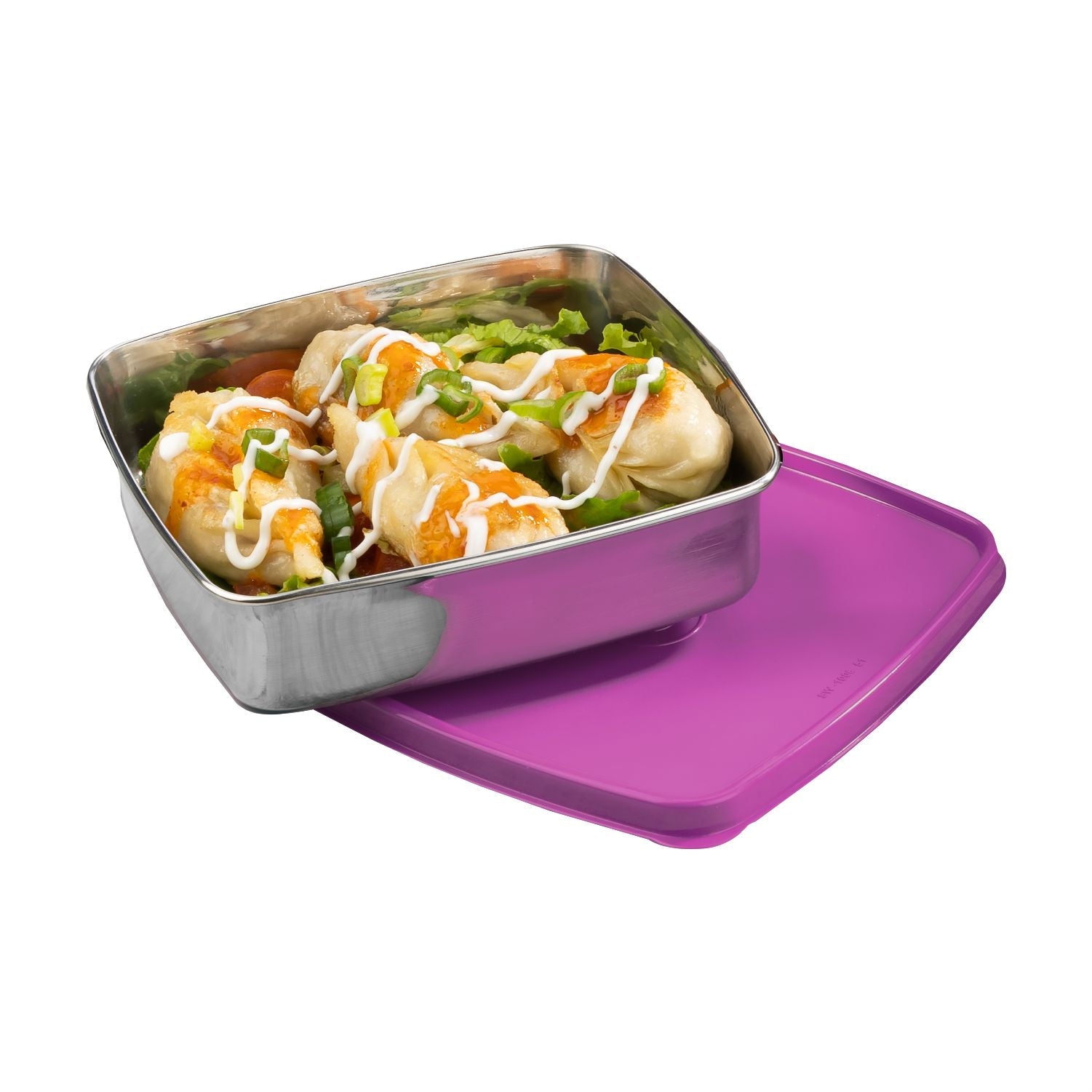 Smart 'N' Slim Steel Container 400 Ml.