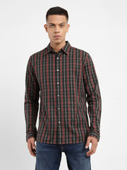 Men'S Checked Slim Fit Shirt