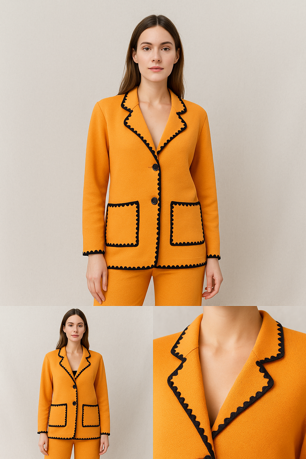 Lyte Club Ladies Western W Cord Set O1356-7830 Orange