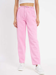 Madame Ladies Western Jeans M3S24222 031 Pink