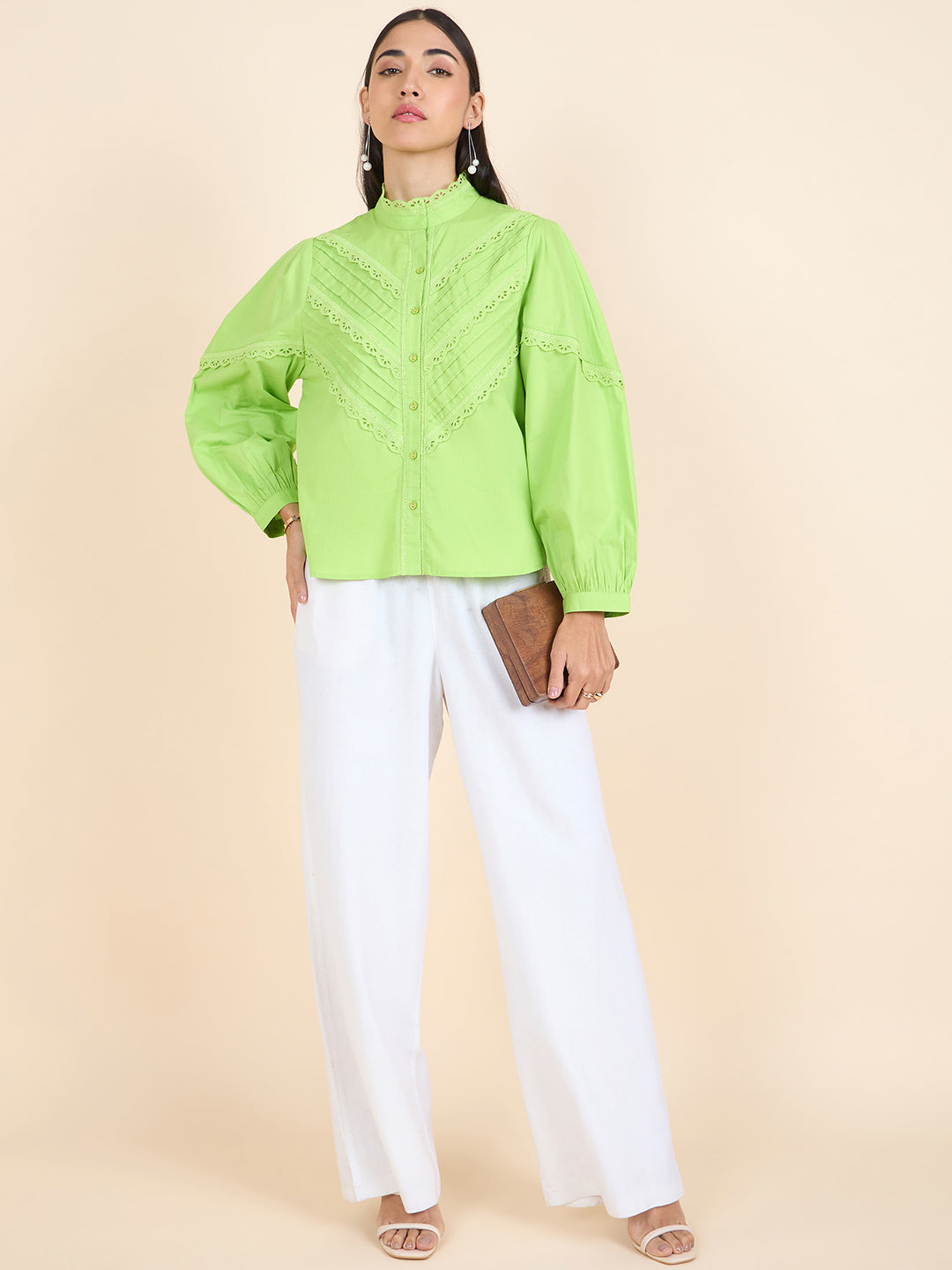 Gipsy Stylish Women Shirts Collection Green