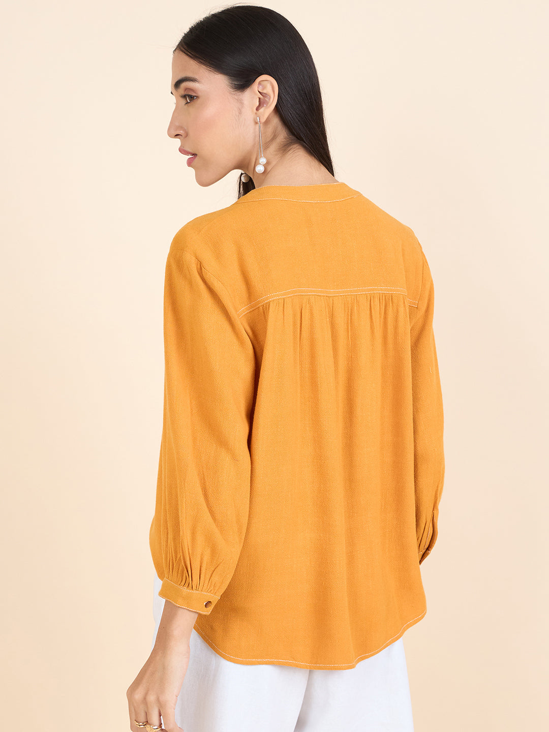 Gipsy Ladies Western Tunic 3Tnc241250 Org Mc Orange