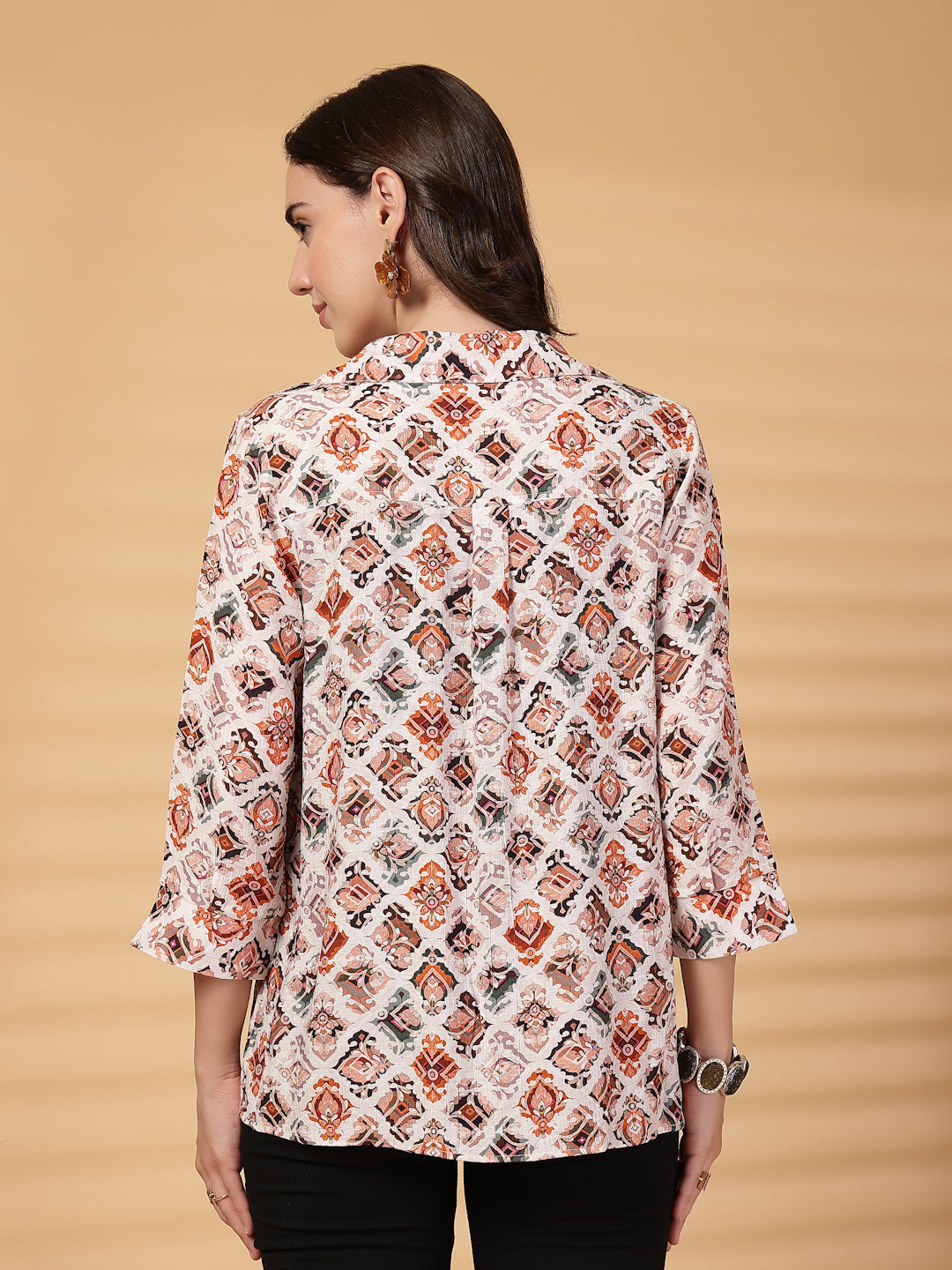 Gipsy Brown Printed Tunic