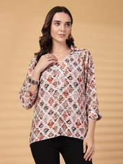 Gipsy Brown Printed Tunic
