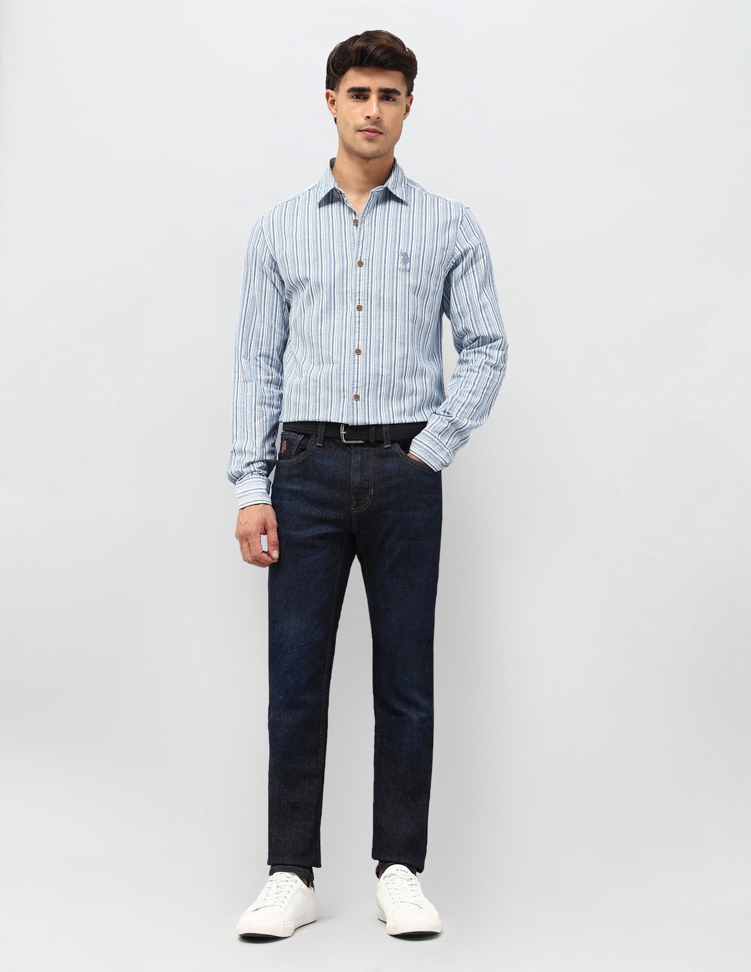 U.S.Polo Mens Casual Shirt F/S Udsht2010 Udsht2010