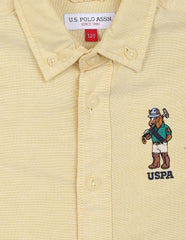 U.S.POLO KIDS BOYS SHIRT F/S UKSHT0500
