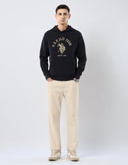 U.S.Polo Mens Sweat Shirt F/S Ussws4379 Navy