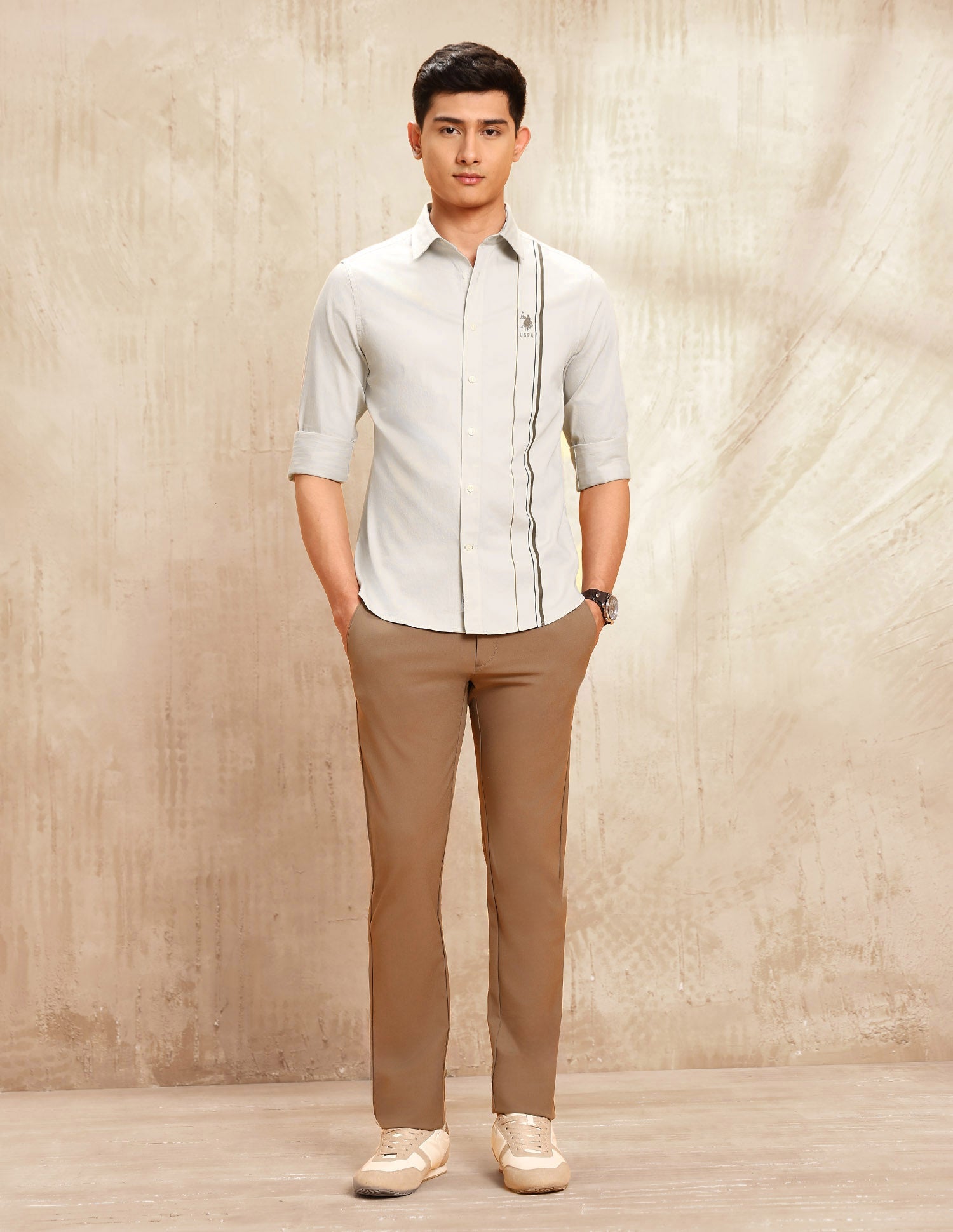 U.S.Polo Mens Casual Shirt F/S Ussht2912 Ussht2912
