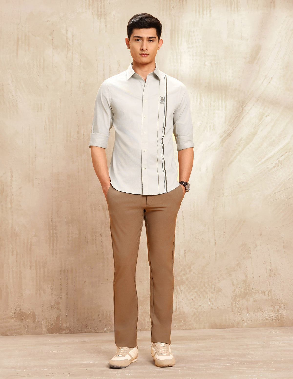 U.S.Polo Mens Casual Shirt F/S Ussht2912 Ussht2912