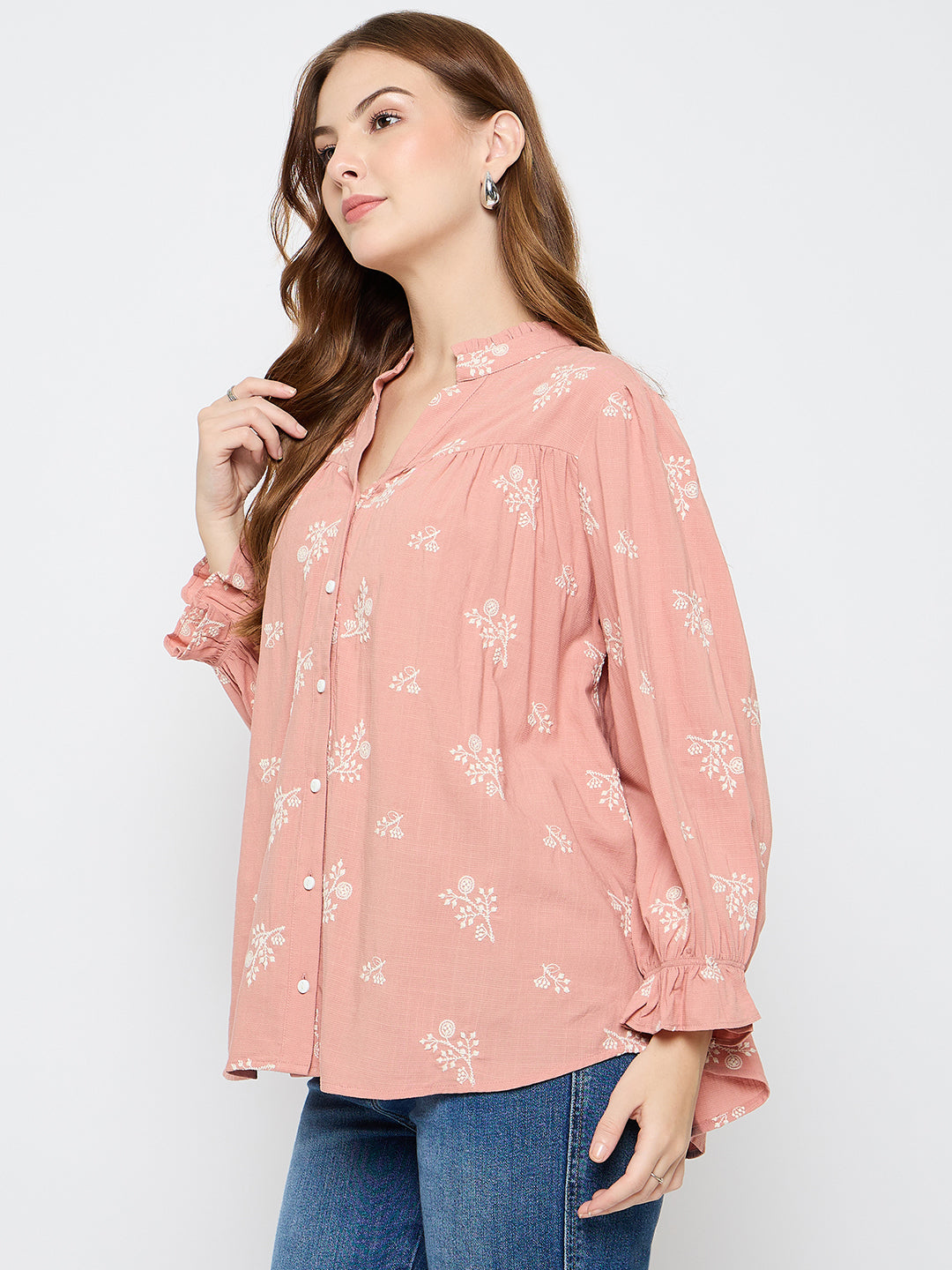Madame Ladies Western Top