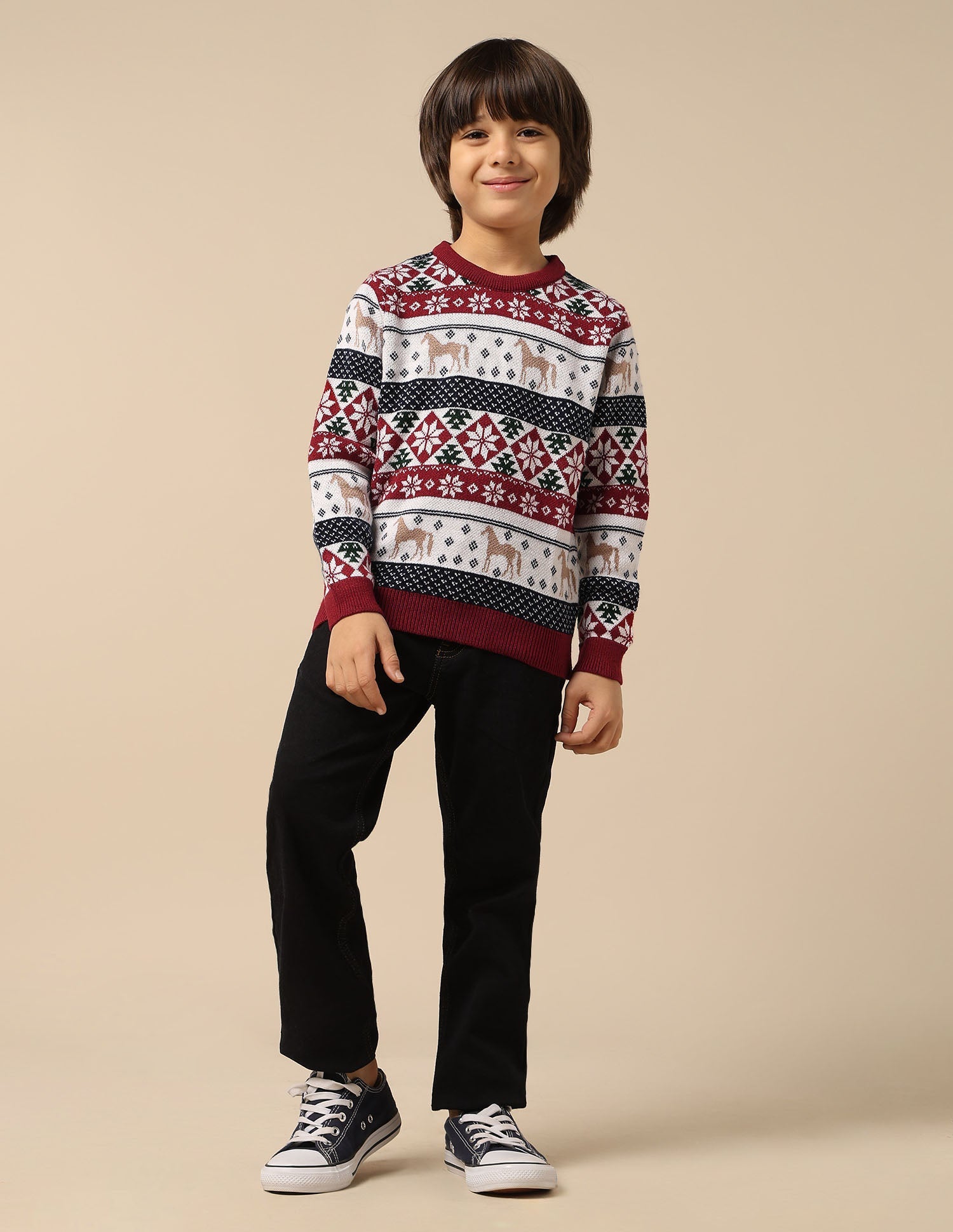 U.S.POLO KIDS BOYS PULLOVER UKSWE0165