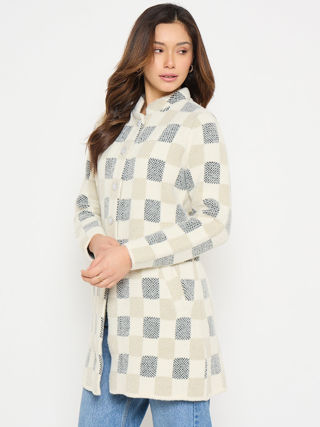 Madame Ladies Western Cardigan M5W70509 001 Beige