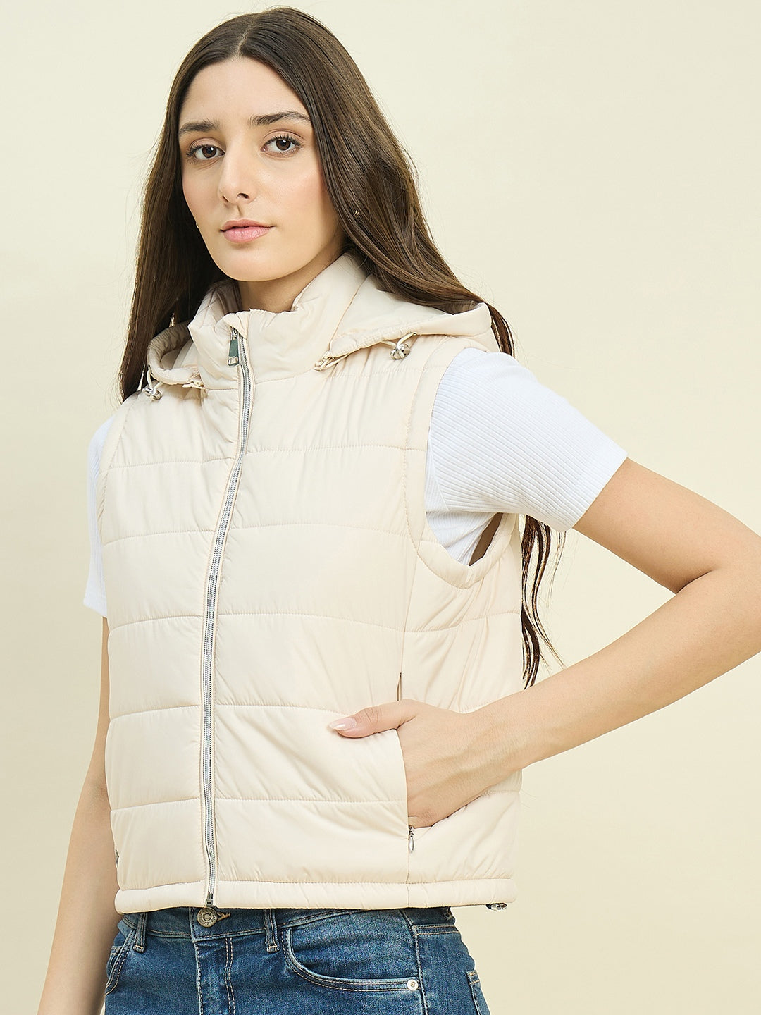 Madame Ladies Western Jacket M5W19153 1 Off White