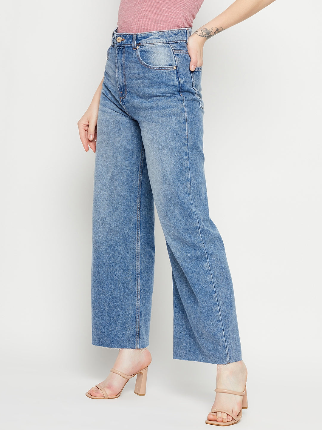 Madame Ladies Western Jeans M3S24155 003 Blue