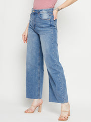 Madame Ladies Western Jeans M3S24155 003 Blue