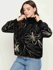 Madame Ladies Western Woolen Top M5W17170 002 Black