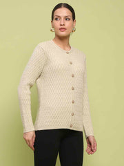 Madame Ladies Western Cardigan M4W70062 001 Beige