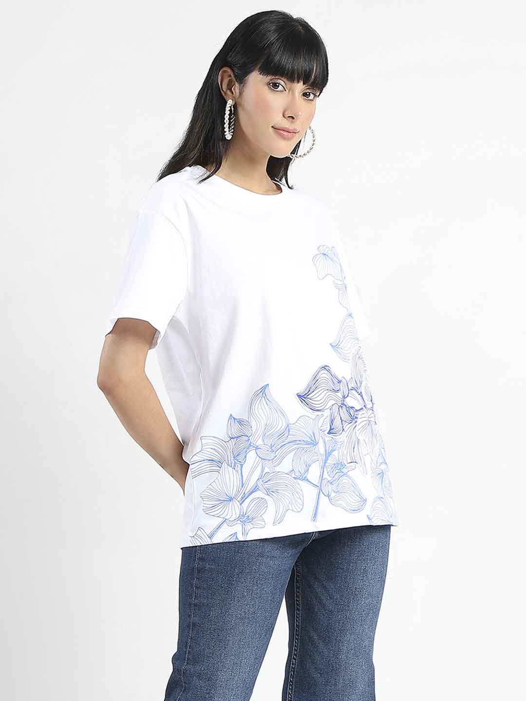 Madame Ladies Western Top H/S M5S11228 040 White