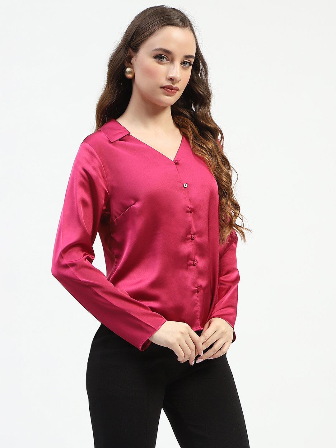 Madame Ladies Western Top F/S M4W18701 012 Fuschia